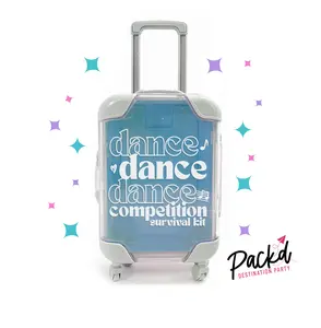 Dance Competition Survival Kit – Mini Suitcase Favor for Dancers