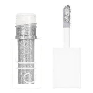 e.l.f. Liquid Metallic Eyeshadow Bling Bling, Gel Formula, Multi-Dimensional Finish For Bold Eye Looks, One-Swipe Coverage, Vegan & Cruelty-Free, Moon, 0.1 Fl Oz