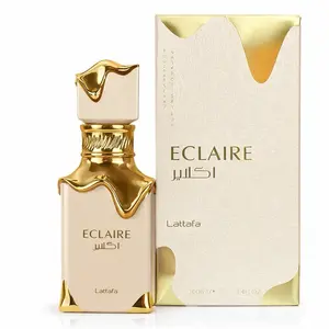 Lattafa Eclaire Eau De Parfum 100ml for Women – Sweet Vanilla Gourmand Long Lasting Perfume