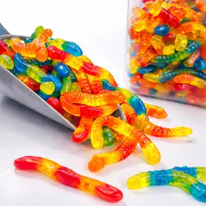 1 LB Sugar-Free Gummy Worms - sugar free gummy candy