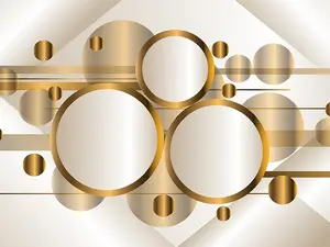 Abstracto Bolas Modernas Wall Art - Contemporary Design for Living Rooms Bedrooms & Offices Versatile Home Decor Piece with Modern Elegance and Artistic Ornaments