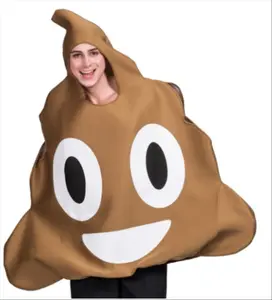 Poo Spooky Play Costume A Piece of Shit Creative Halloween Cos Costume Campus Party Activity Spoof Poop Costume