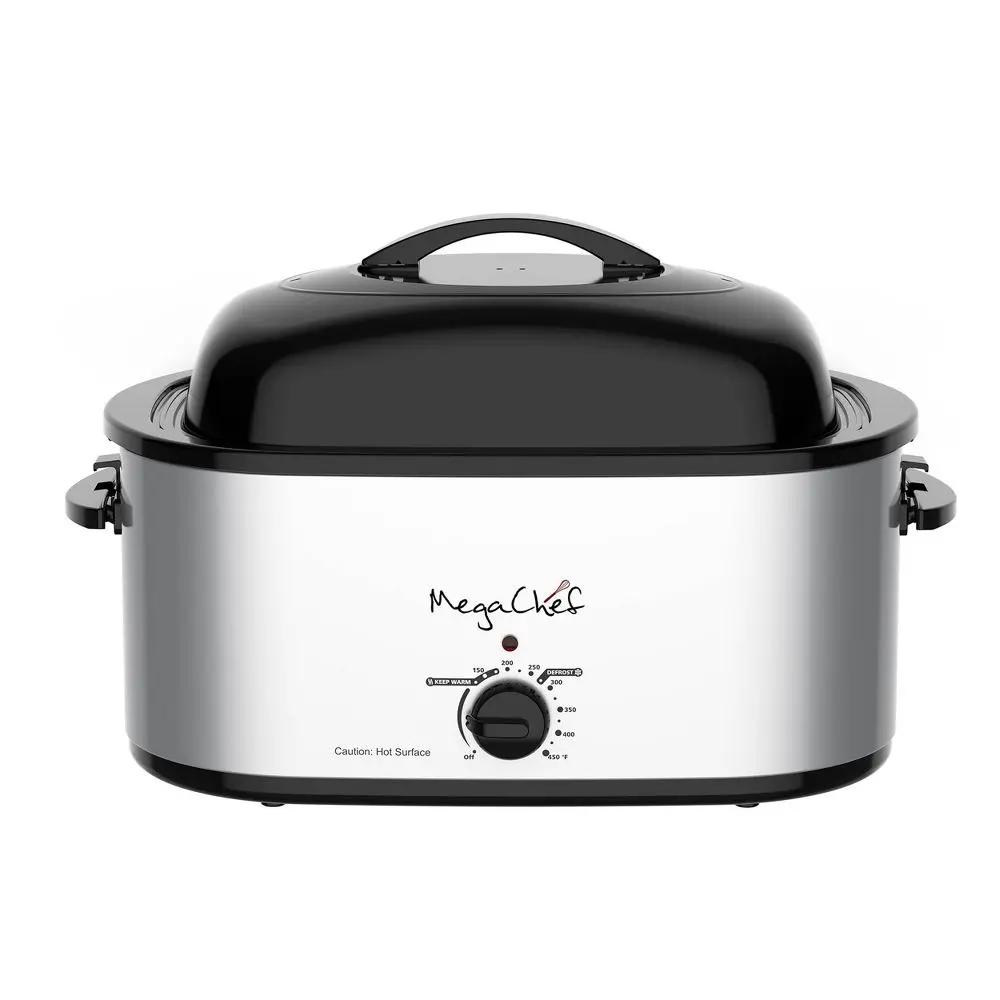 MegaChef 22 Quart Electric Roaster Oven with Self-Basting Lid MegaChef 22 Quart Electric Roaster Oven with Self-Basting Lid