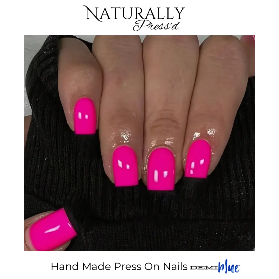 "Rich B*"-Naturally Press'd, Press On Nails by DEMIblue
