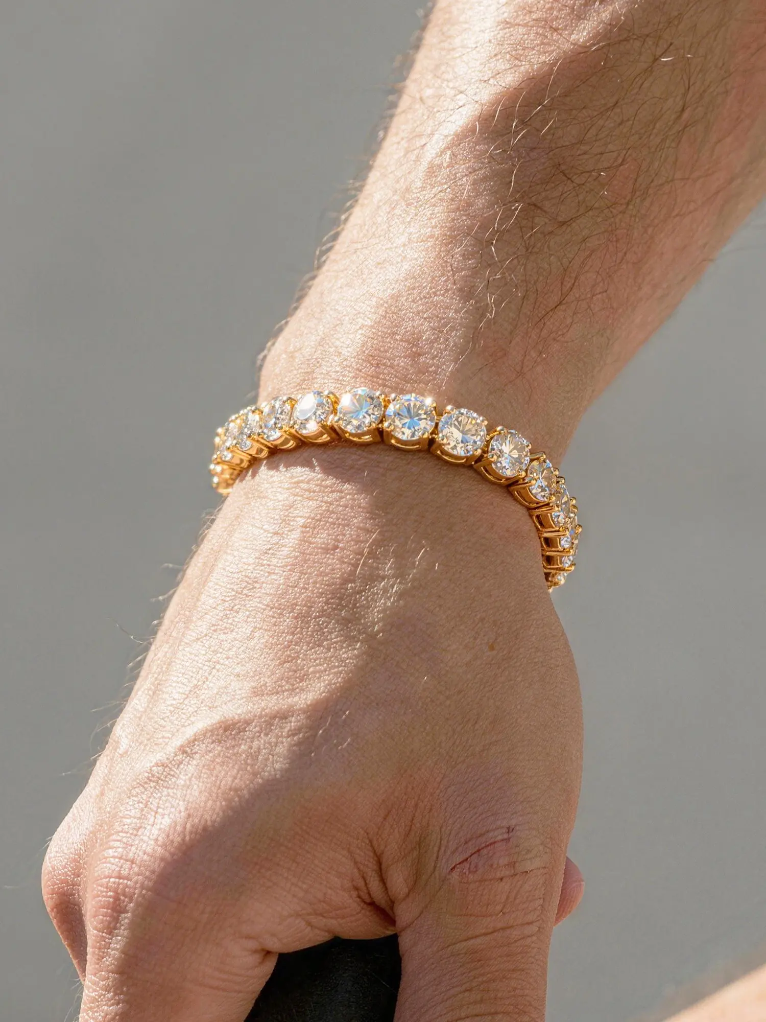Upgraded Hip Hop Tennis Bracelet for Men Women, Jewelry Bracelet, Shiny Micro Paved Cubic Zirconia Bracelet, Unisex Cz Bling Bracelet, Perfect Gift