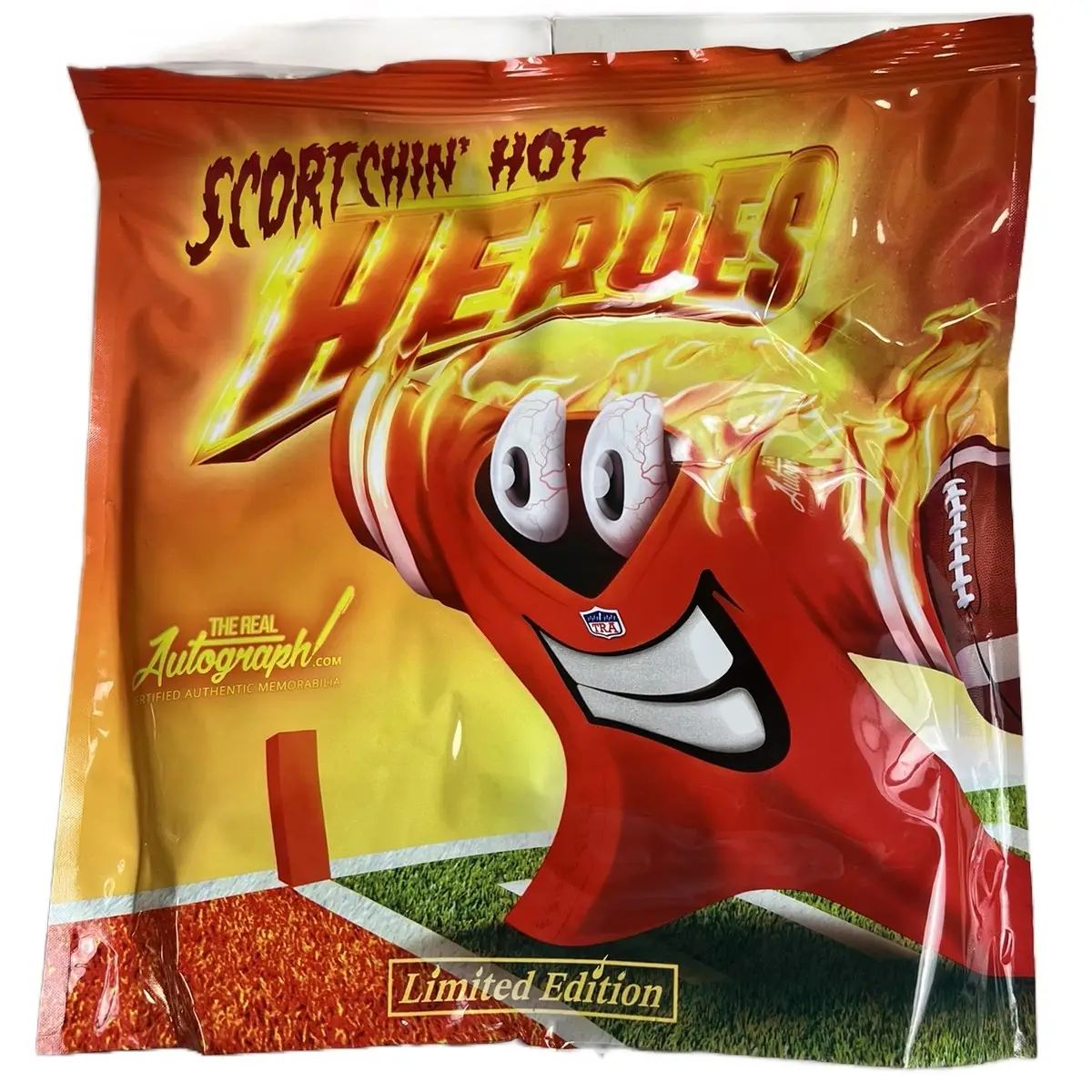 (1 bag) THE REAL AUTOGRAPH Scorchin Hot Heroes Divi