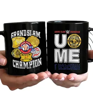 John 1Cena Wwe Farewell Tour 2025 Ceramic Mug  Black White 11oz - 15oz Ceramic, Gift for WWE FAN