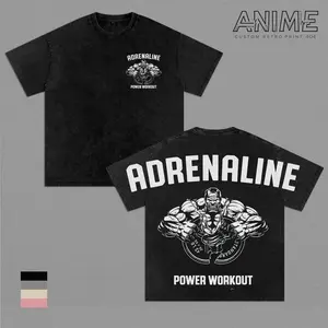 Limited Adrenaline Muscle Power Gym Tank, Heavy Lifting, Power Workout Shirt, Fitness Apparel, Gym Strength Training, Workout Tank for Men, Powerlifting T-Shirt