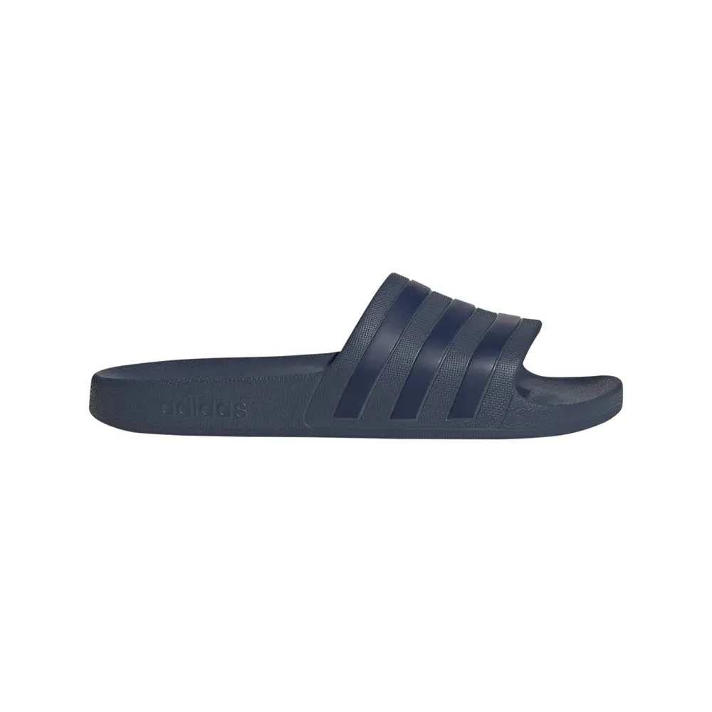 adidas Mens Adilette Aqua Slide Casual Sandals Casual - Blue adidas Mens Adilette Aqua Slide Casual Sandals Casual - Blue