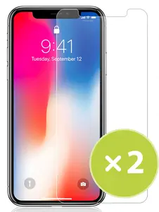 Tempered Glass for iPhone XR, 2X Nakedcellphone 9H Hard Clear Screen Protector Guard [Crack Saver] for Apple iPhone XR (2018) (Size 6.1" model) (10R)