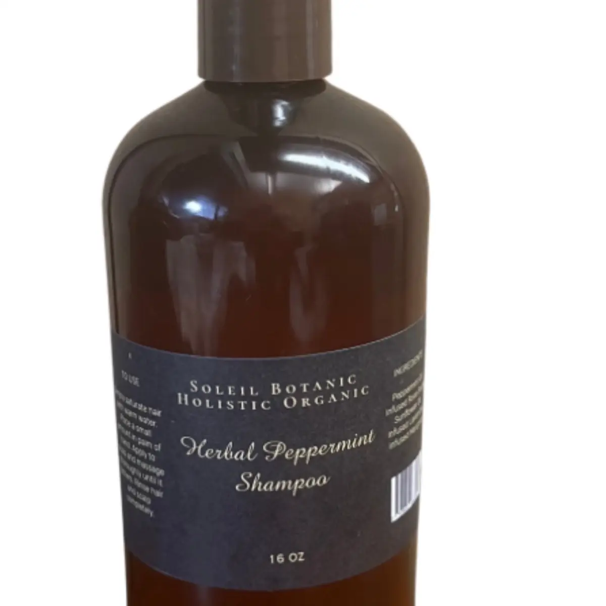 Herbal Peppermint Shampoo Organic Silicone Free Haircare Sunflower Moisturizers Rosemary Cleanser Comfort Cleansing