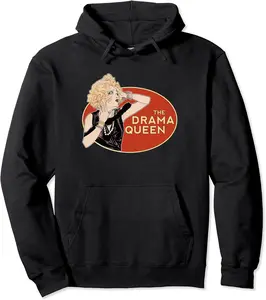 Drama Queen - Funny Retro Actor Comic Style Pullover Hoodie - Ismaellc Shop 88B0BVGXG3CX