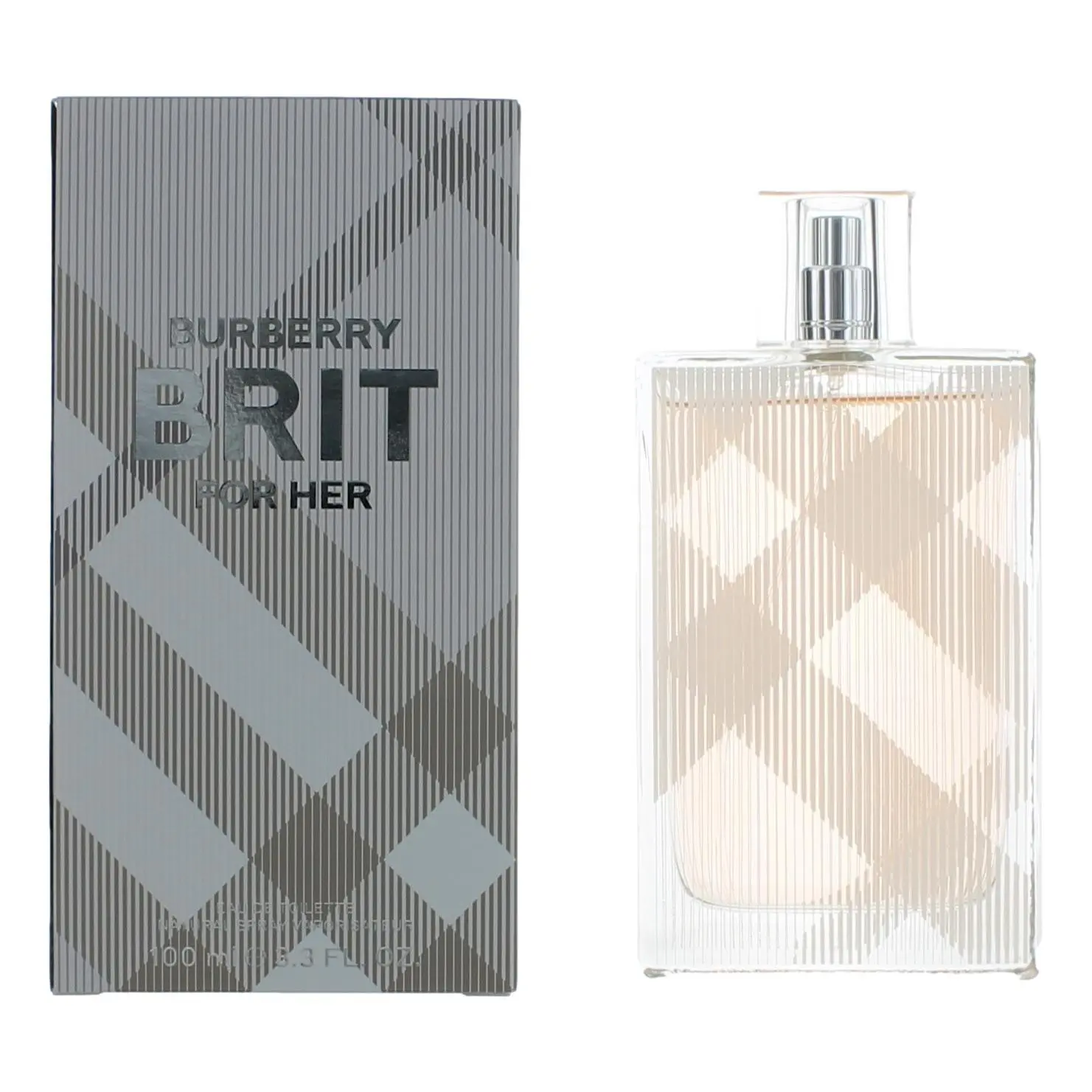 Burberry Brit Classic Women's Eau de Toilette Spray, 3.3 oz (100ml)