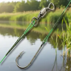 20pcs Fishing Leader Kit, Stainless Steel Anti-Bite Wire with Swivels, Three-Color Corrosion-Resistant Trolling Rigs, High-Strength Line for Saltwater & Freshwater, Tangle-Free Tackle Set, Fishing Gear Set, Fishing Equipment