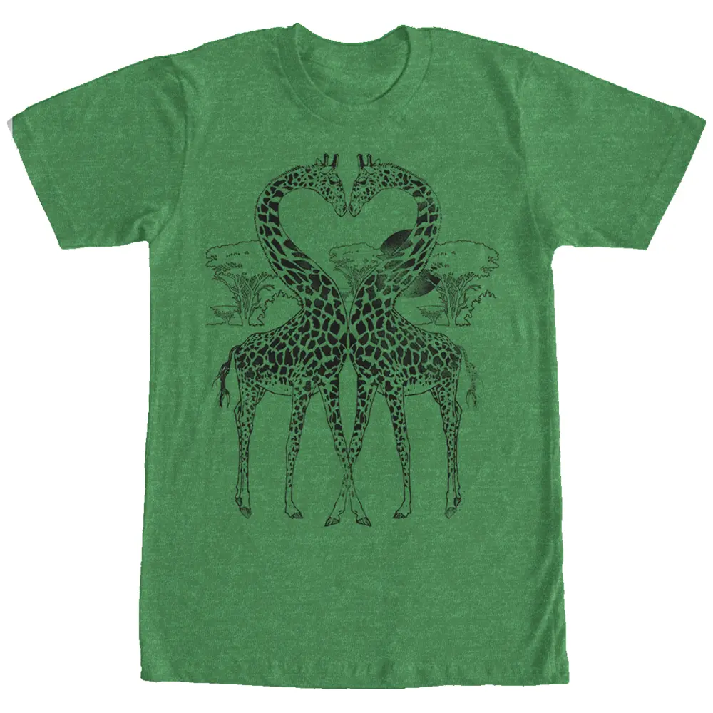 Men's Lost Gods Giraffe Heart T-Shirt