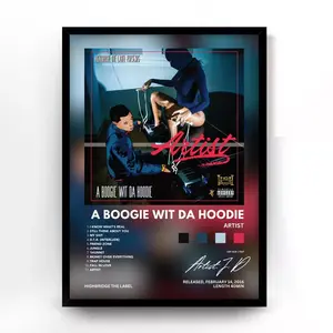A Boogie Wit Da Hoodie 'Artist' Poster No Frame, Music Poster