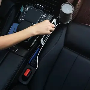 2PCS Car Seat Seam Organizer Large Capacity Leakproof Seam Organizer Universal Car Seat Gap Plug Strip Side Seam Car Gap Multifunctional Car Organizer