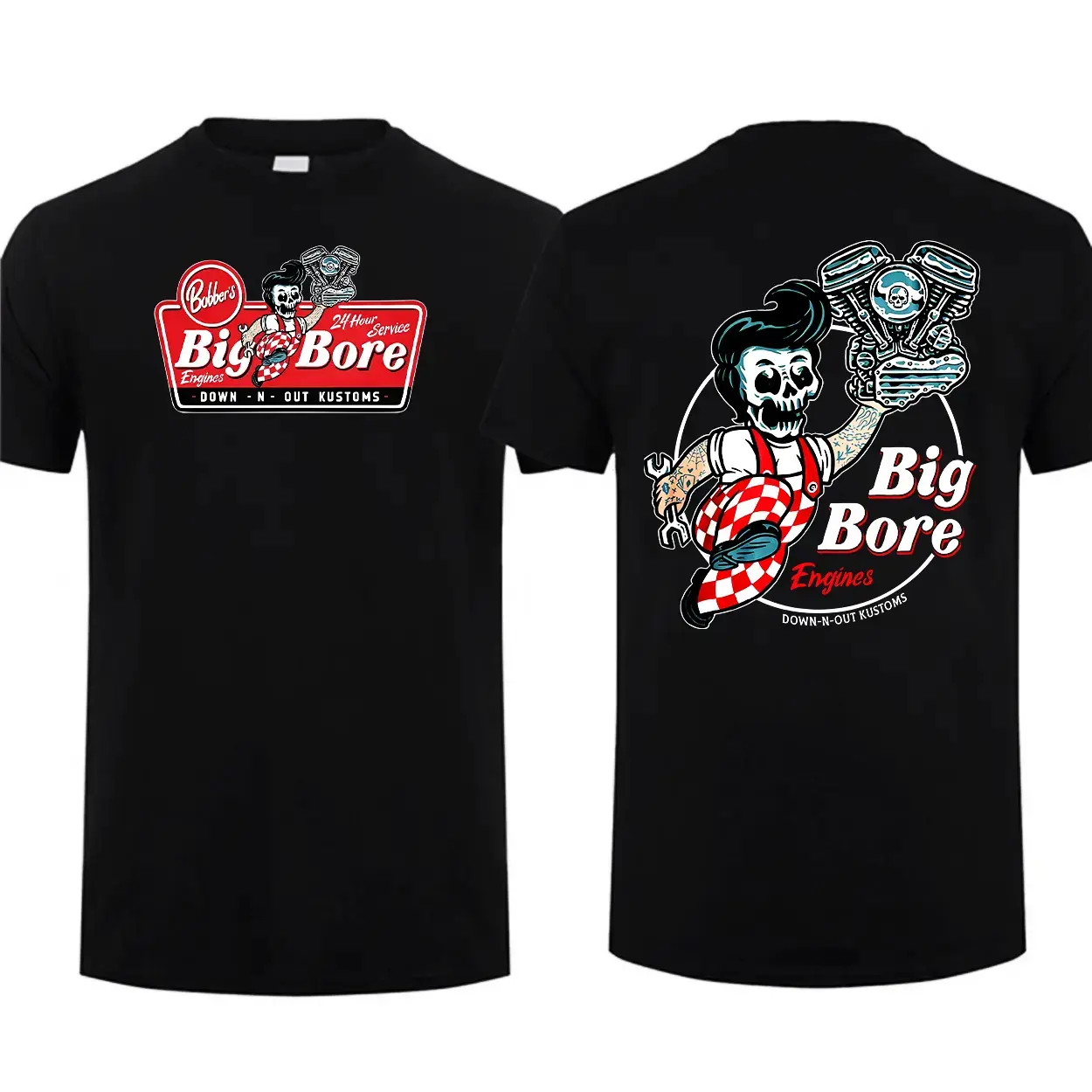 Men's Handmade Cotton Short-Sleeve T-Shirt - Vintage Racing Graphic Print, 90s Style Relaxed Fit Round Neck, Stylish Classic Casual Top for Gearheads, Soft, Big, BF Aesthetic, Streetwear, Shortsleeve