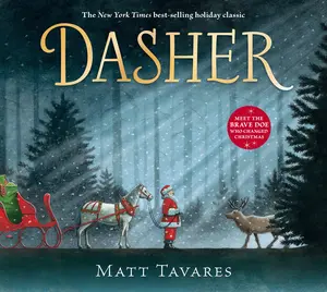 USED-Dasher: How a Brave Little Doe Changed Christmas Forever by Tavares, Matt (Hardcover)