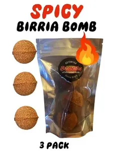 Birria Bombs 3 Bombs, Authentic Mexican Seasoning , Mini Bombs, birria bomb balls for tacos, birria, nachos, crockpot, spixe mix, instant mix queso Spice instant pot dry spice perfect spice bomb season blends slow cooker great flavor savory dish real chil