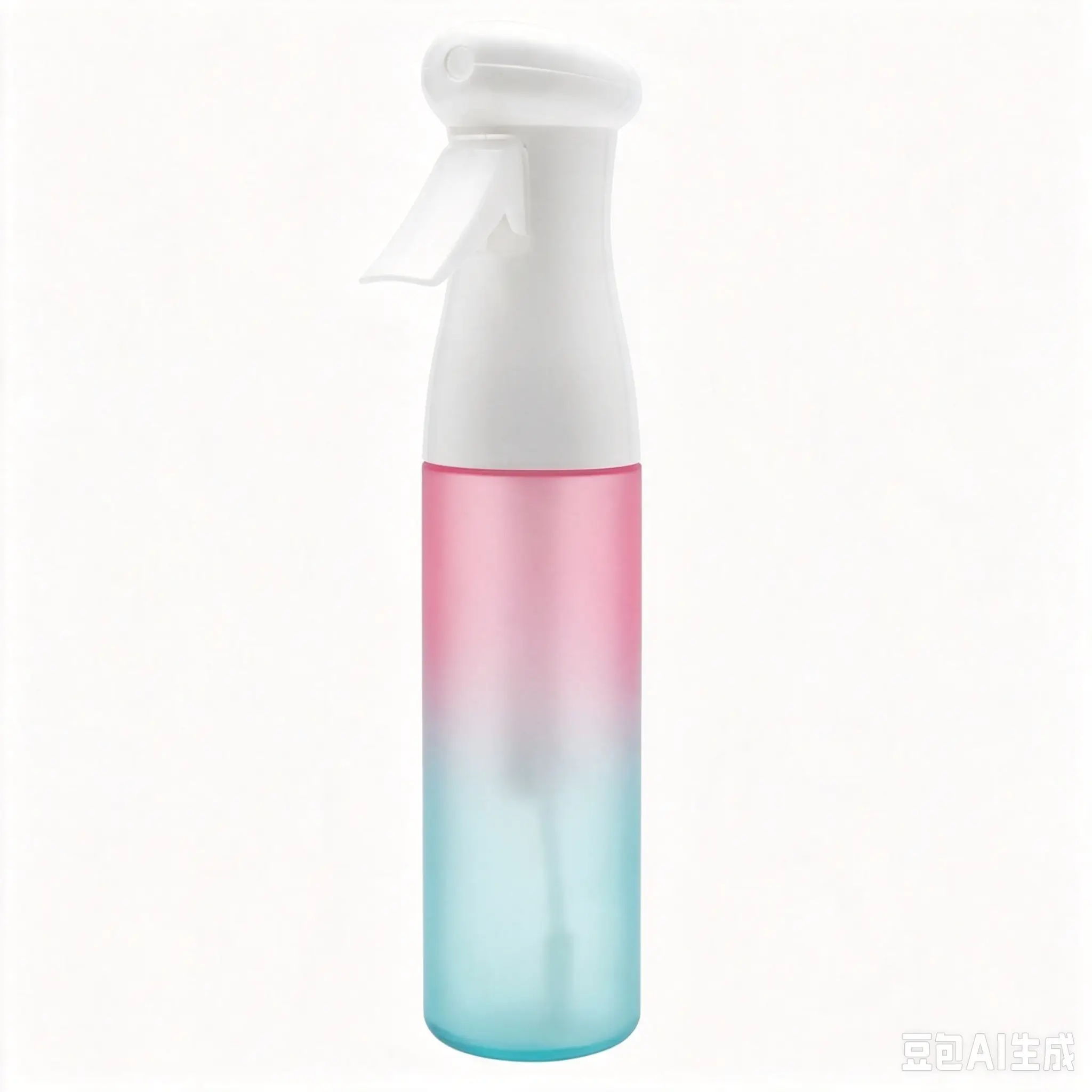 Continuous Fine Mist Spray Bottle, 300ml Refillable Empty Water Spray Bottle, Gradient Color Reusable Mister Sprayer for Hair Styling, Skin Care, Plants, Travel, Salon Home Use
