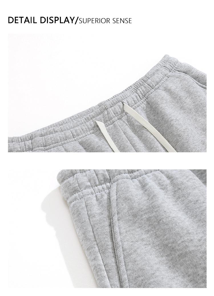 4-Pack Men’s 3/4 Length Sweat Shorts – Stretch, breathable casual JSweat shorts with elastic waistband and drawstring, loose fit bermuda shorts; breathable, stretchy, comfortable athletic workout shorts for everyday wear and gym