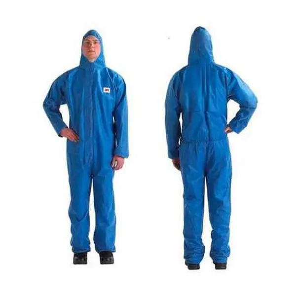 3M Disposable Protective Coverall 4515, XXL, Blue, Type 5/6