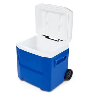 16 QT Laguna Ice Chest Cooler with Wheels, Blue