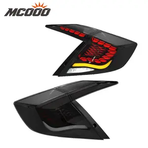 2016-2021 Honda Civic 10th Gen Sedan Sequential LED Tail Lights | Start-Up Animation & Dynamic Turn Signal