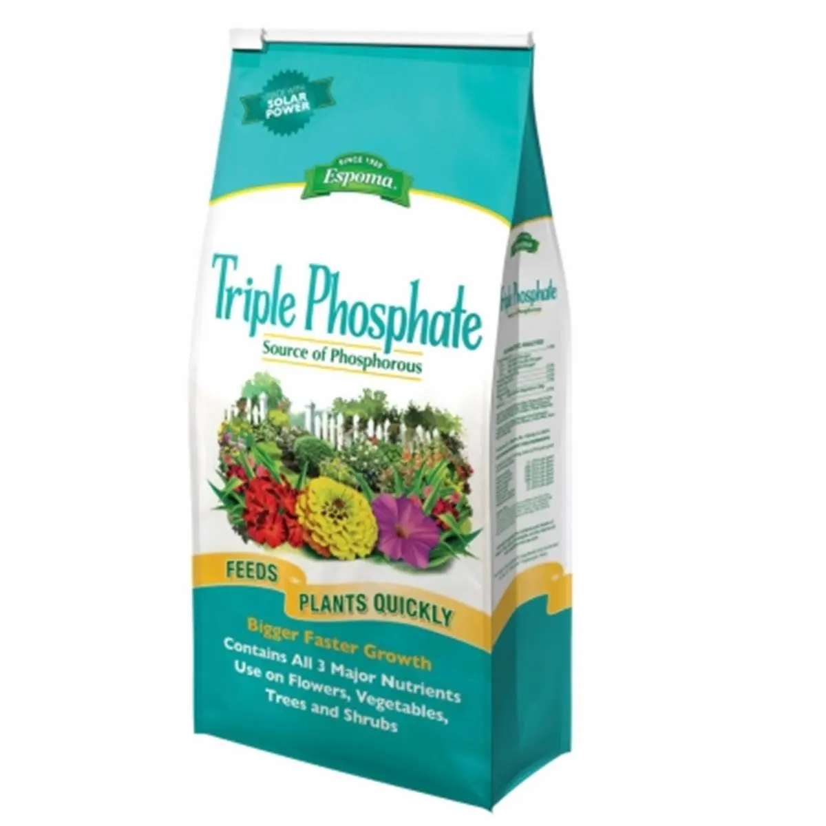 Espoma ESPTP6 6.5 lb Triple Phosphate Dry Granular Fertilizer - Garden Soil Amendment with Fast-Acting Sources for Immediate Response in Garden Plants