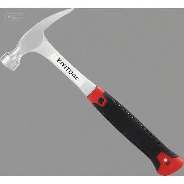 16OZ Forged Steel Claw Hammer - One Piece Construction - Heavy Duty Framing Hammer - Non-Slip Grip - Professional Grade Hand Tool - Durable for Woodworking and Construction repair  tools wire stripper rubber mallet