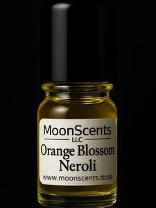 Orange Blossom Neroli Oil - Sweet Delicate Uplifting Scent for Daily Wear, Emotional Ease & Positive Energy