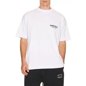 Fear of God ESSENTIALS Classic Fit T-Shirt in Bright White