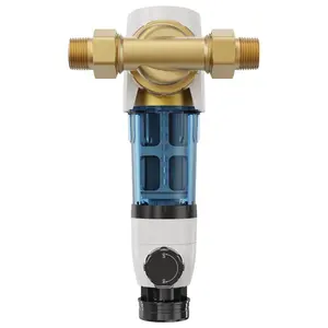 Spin Down 40 Micron Whole House Sediment for Well Water, 3/4 MNPT, 4 T/H High Flow Rate, for Whole House Water Filtration Systems, Well Water Sediment