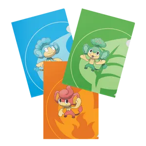 Pokémon Tournament Folios featuring Pansage, Pansear, and Panpour