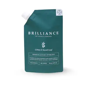 Brilliance Laundry Refill bag | Ultra-Concentrated Detergent | Citrus & Neroli