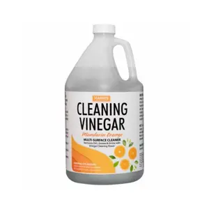 212 MAIN 128oz Vinegar Orange Cleaning Vinegar, Essential Cleaning Product, Kitchen Cleaning Supplies for Household Use
