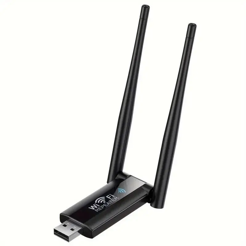 Wireless WiFi Signal Amplifier, 300Mbps 2.4G Portable Signal Booster Repeater, USB-Powered High Speed WiFi Hotspot Extender for Computer Office Indoor, WiFi Extenders, Wifi Extenders Signal Booster For Home