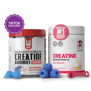 Creatine Gummies & Creatine for Women Pink Lemonade Bundle