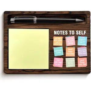 Motivational Mental  Sticky Note Holder Positive Affirmations Gifts Note to Self  It Note Dispenser for  Office Desk Decor