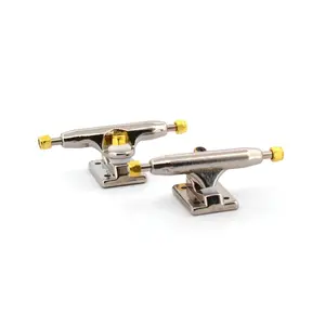 29mm Prodigy Gen2 Pro Fingerboard Trucks - Silver Chrome Colorway - Includes Pro Duro Bubble Bushings