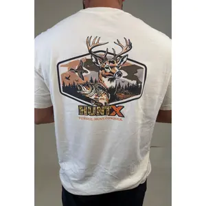 HuntX Ducks, Bucks, and Bass Comfort Color Short Sleeve Tee