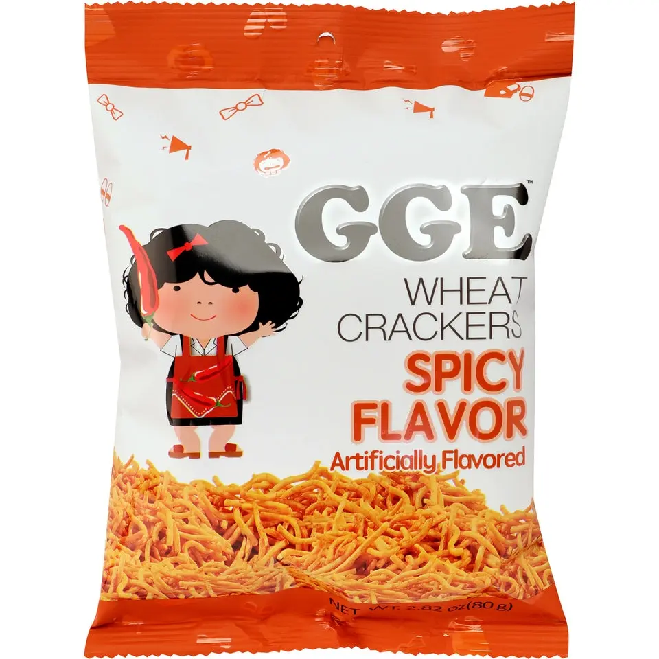 Wei Lih GGE Wheat Grain Crackers - Mexican Spicy Flavor, Soy-Containing, Ambient Room Temperature Pack, Flavored Snacks, Spicy Chili Snack, Mexican Food Products Wei Lih GGE Wheat Grain Crackers - Mexican Spicy Flavor, Soy-Containing, Ambient Room Temperature Pack, Flavored Snacks, Spicy Chili Snack, Mexican Food Products