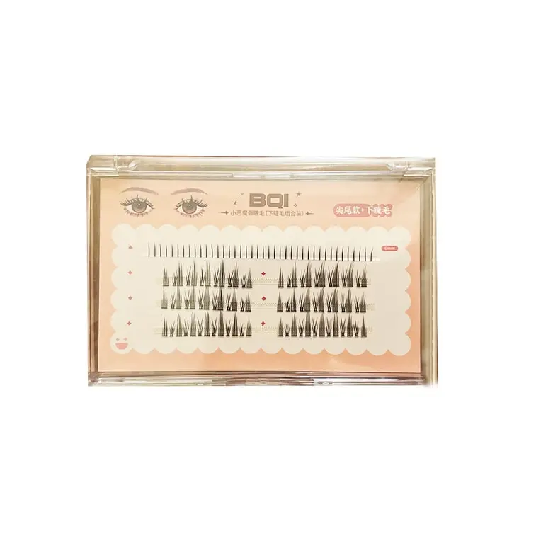 Mermaid Tassel False Eyelashes #Lower Eyelashes + Little Devil Free Toolkit - Makeup Cosmetic Tool for Makeup Application