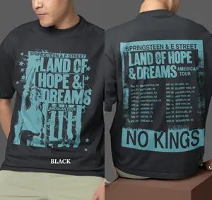 Bruce Springsteen 2026 Tour Inspired Merch Tee, Rock music Fan Shirt, Unisex Rock music Apparel