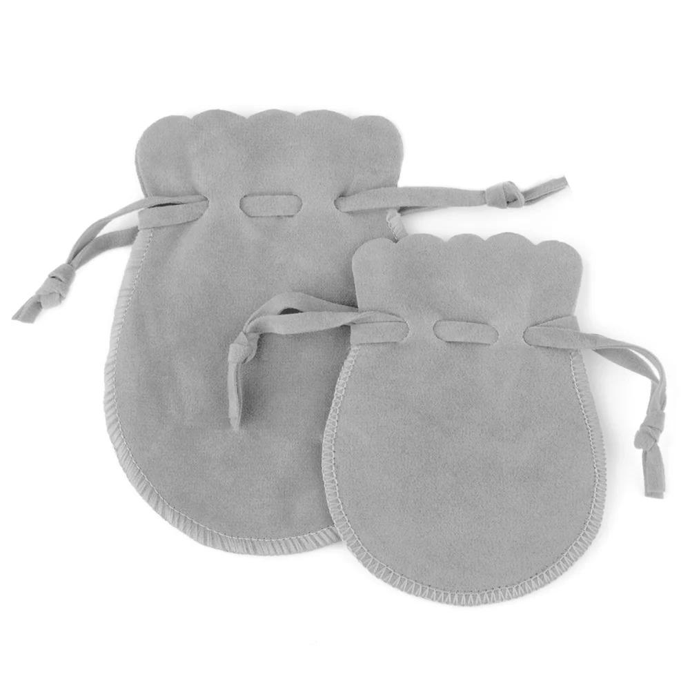 10/25/50pcs 7x9/9x12cm Gourd Velvet Gift Bags Dustproof Flannel Jewelry Packaging Bags Wedding Present Drawable Packing Bags