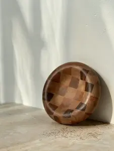 No. 02 Untamed | Home Decor Tray | Jewelry Dish | Decorative Tray | Checkered Tray | Trinket Dish | Trinket Tray | Jewelry Tray | Concrete Decor | Pottery Dish