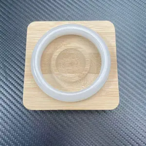 (SP)--Lkc crystal Beautiful and elegant white jade bracelet