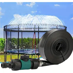 39ft Outdoor Trampoline  Sprinkler, Kids Summer  Game Toy, Backyard  Park Accessory for Boys Girls-2314