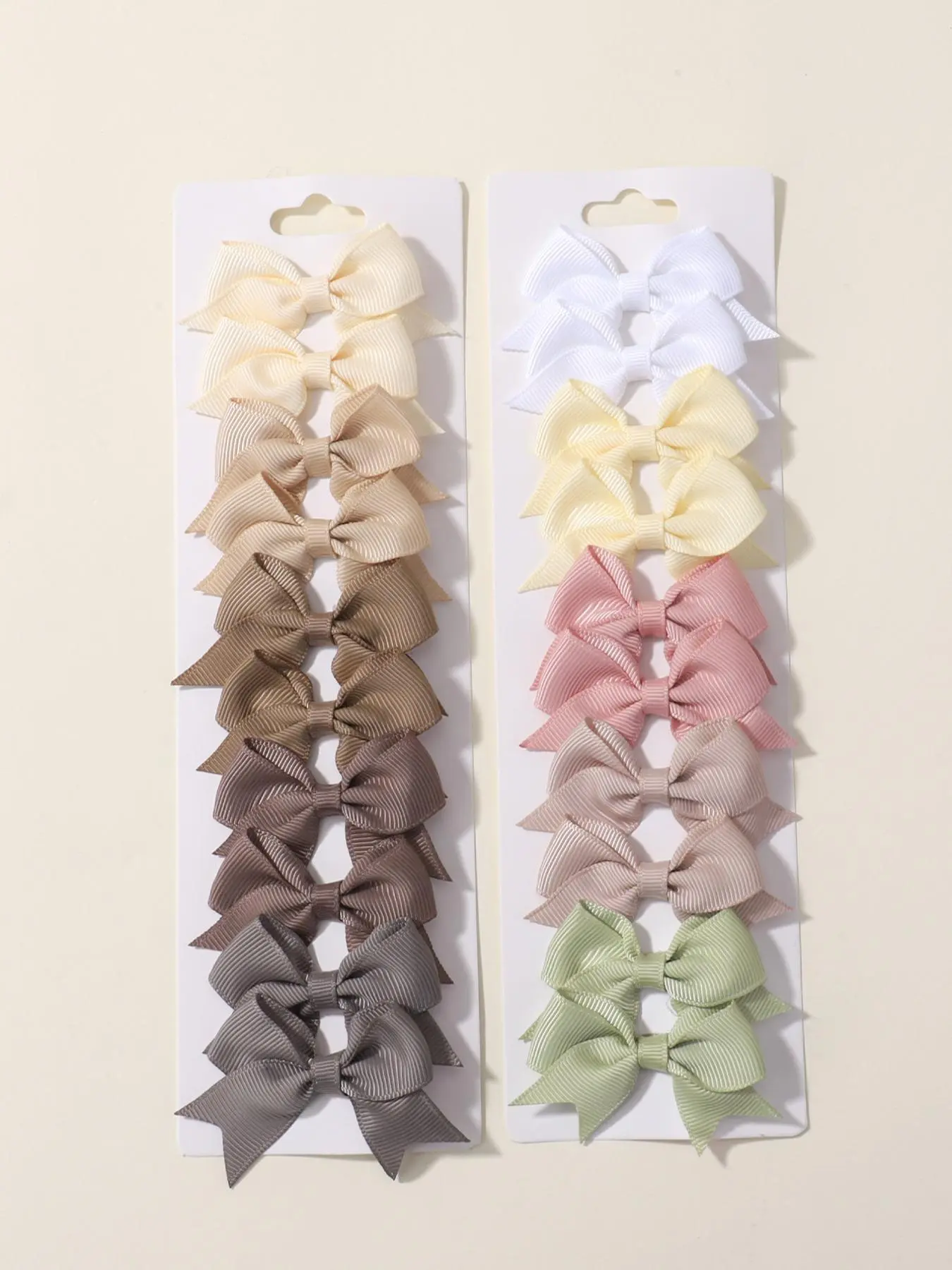Bowknot Design Hair Clips As Gift, Summer Outfits 2024 Plain Color Hair Clips, Temperament Seamless Bangs Clip for Party, Daily Clothing Decor